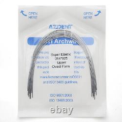 AZDENT Dental Ortho Super Elastic/Thermal Activated Niti Arch Wire Rectangular