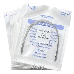 AZDENT Dental Orthodontic Arch Wire Super Elastic NITI Natural Nature Form Round
