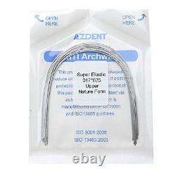 AZDENT Dental Orthodontic Super Elastic Niti Arch Wires Rectangular Nature Form