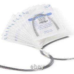AZDENT Dental Orthodontic Super Elastic Niti Round Arch Wire Ovoid Form Archwire