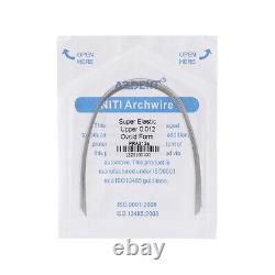 AZDENT Dental Orthodontic Super Elastic Niti Round Arch Wire Ovoid Form Archwire