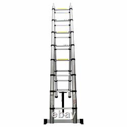 A-Frame Heavy Duty Ladder EN131 Extension Telescopic 16Step Trade Ladders 16.5FT