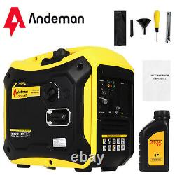 Andeman 2200W Portable Inverter 63dB Super Quiet Gasoline Generator Cold-Start