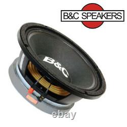 B&C 10MD555 10 Midbass Super High Power Output Woofer Speaker 100 dB 8 ohm