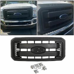 Black Grille Front Radiator Grill For 11-16 Ford F250 F350 Super Duty