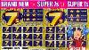 Brand New Super 7s U K National Lottery Scratch Cards Tickets Scratch Scratchcards With Scotty