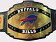Buffalo Bills Super Bowls Championship Replica Title Belt Adult Size 2mm Brass