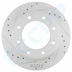 Ceramic Brake Pads Rotors Front Rear For Ford Excursion F-250 Super Duty F-350