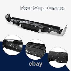 Chrome Rear Step Bumper Assembly For 2017-2022 Ford F-250 F-350 Super Duty