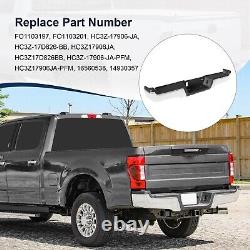 Chrome Rear Step Bumper Assembly For 2017-2022 Ford F-250 F-350 Super Duty