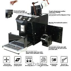 Dafino-206 Super Automatic Espresso & Coffee Machine, Black