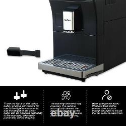 Dafino-206 Super Automatic Espresso & Coffee Machine, Black