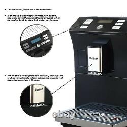 Dafino-206 Super Automatic Espresso & Coffee Machine, Black