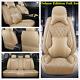Deluxe Edition 5-seats Full Set Leather Car Seat Covers For Interior Accessories
