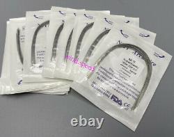 Dental Orthodontic Arch Wire Super Elastic Niti Rectangular Natural Form Wires