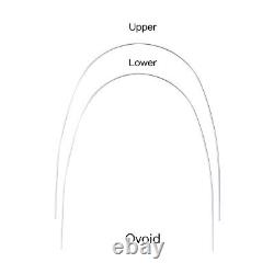 Dental Orthodontic Super Elastic Niti Round Arch Wires 012-020 Upper/ Lower