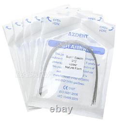 Dental Orthodontic Super Elastic Niti Round Natural Form Arch Wire AZDENT