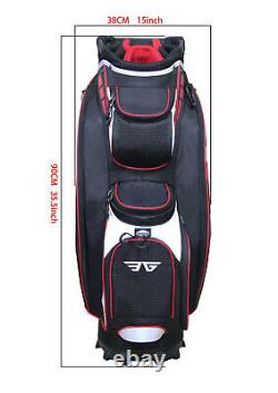 EG Eagole 14 Way Full Length Divider, 10 Pockets (1 beverage cool)Golf Cart Bag