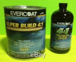 Evercoat Super Build Primer Kit 730 And 733 Catalyst 41 Ratio Gallon And Quart