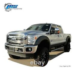 Extension Style Fender Flares Fits Ford F-250, F-350 Super Duty 11-16 Textured
