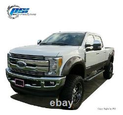Extension Style Fender Flares Fits Ford F-250, F-350 Super Duty 17-21 Paintable