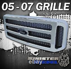 F250 F350 Chrome Ford Superduty Grille Super Duty Grille