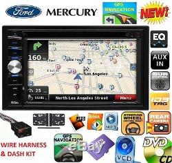 FORD MERCURY GPS NAVIGATION SYSTEM BLUETOOTH CD DVD Car Radio Stereo Double Din