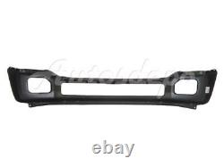 FOR 2011-2016 FORD SUPER DUTY F250 F350 FRONT BUMPER FACE BAR BLACK witho flare ho