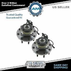 FROM 3/22/99-2004 Ford F-250 F-350 2 Front Wheel Bearing & Hub Assy ABS 4x4 SRW