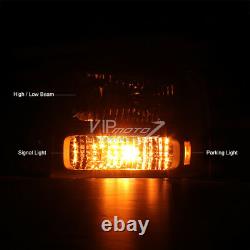 FULL CONVERSION KIT 1999-2004 Ford F250 F350 SuperDuty Headlights Bumper Lamps