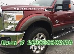 Fender Flares For 2011 2012 2013 2014 2015 2016 Ford F250 / F350 Super Duty