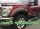 Fender Flares For 2011 2012 2013 2014 2015 2016 Ford F250 / F350 Super Duty