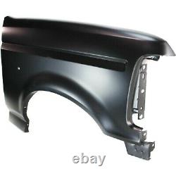 Fender For 1992-1997 Ford F-150 Front Right Primed Steel with Emblem Provision