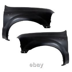 Fender Set For 1999-2007 Ford F-250 Super Duty 1999-2004 F-550 Super Duty Front