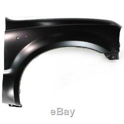 Fender Set For 1999-2007 Ford F-250 Super Duty 99-04 F-550 Super Duty Front 2Pc