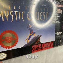 Final Fantasy Mystic Quest Super Nintendo Snes 1992 Factory Sealed MINTY