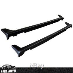 Fit For 2008-2012 Honda Accord 4door Oe Style Side Skirts Polypropylene Pp