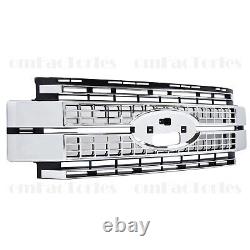 Fits 2017-2019 Super Duty F250 F350 Ford Platinum Bumper Chrome Grille Grill