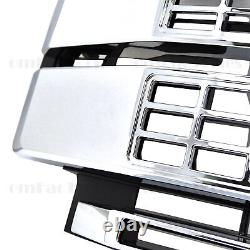 Fits 2017-2019 Super Duty F250 F350 Ford Platinum Bumper Chrome Grille Grill