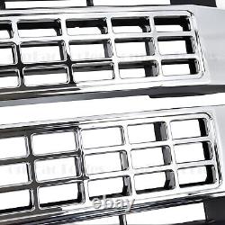 Fits 2017-2019 Super Duty F250 F350 Ford Platinum Bumper Chrome Grille Grill