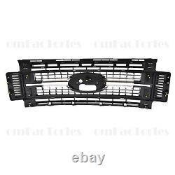 Fits 2017-2019 Super Duty F250 F350 Ford Platinum Bumper Chrome Grille Grill