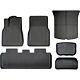 Floor Mats For Tesla Model Y 5-seat 2021-2023 Custom-fit All-weather Protection