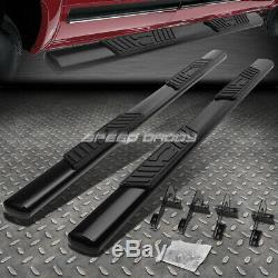 For 04-08 Ford F150 Ext/super Cab 5 Black Oval Side Step Nerf Bar Running Board