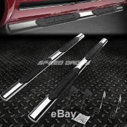 For 04-14 Ford F150 Ext/super Cab 4oval Chrome Side Step Nerf Bar Running Board