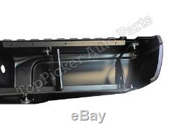 For 08-12 Ford Super Duty Rear Bumper Black ASSY Hitch Pad Bracket WithO Sensor