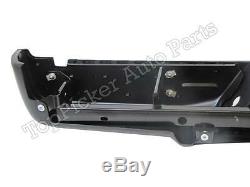 For 08-12 Ford Super Duty Rear Bumper Black ASSY Hitch Pad Bracket WithO Sensor