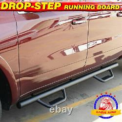 For 09-14 Ford F150 Super Crew Cab HOOP Side Step Running Boards Nerf Bar hoop