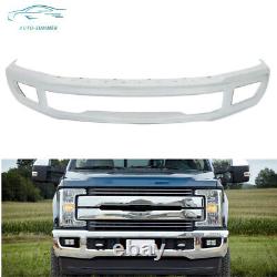 For 2017 2018 2019 Ford F250 F350 Super Duty with Fog Front Bumper Face Bar Chrome