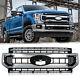 For 2020-2022 Ford F250 F350 F450 Super Duty Front Grille Chrome Lc3z-8200-ba