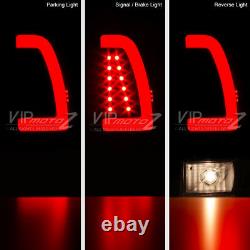 For 97-03 Ford F150 F250 Superduty Black Neon Tube Light LED Brake Tail Lamp L+R